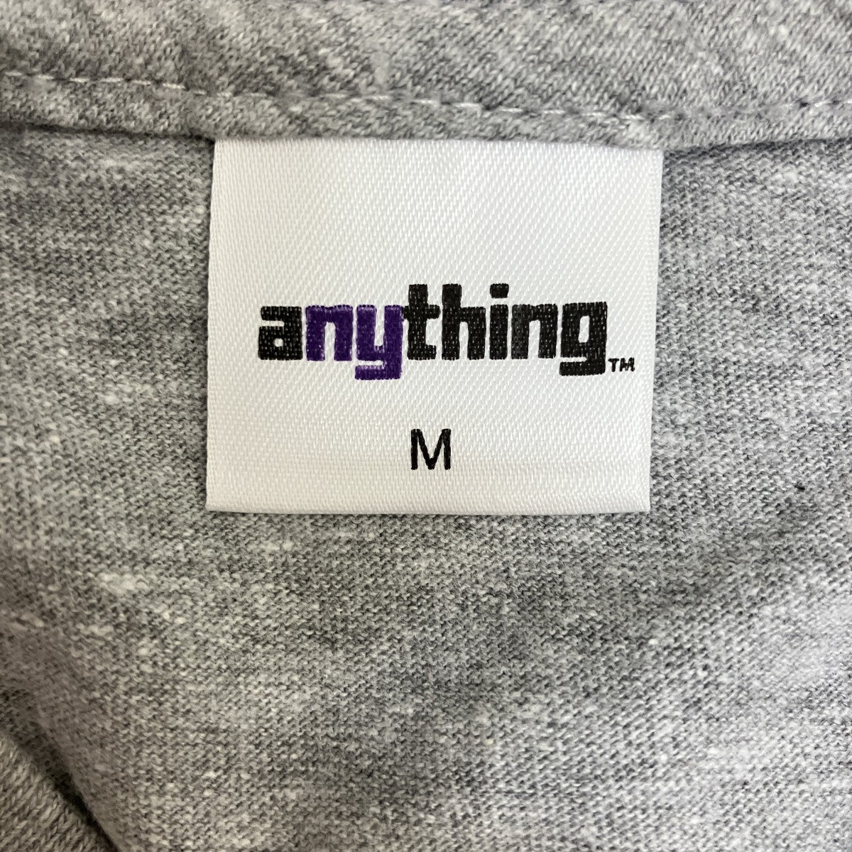ANYTHING ロゴTシャツ 古着・中古-5枚目のアイテム画像