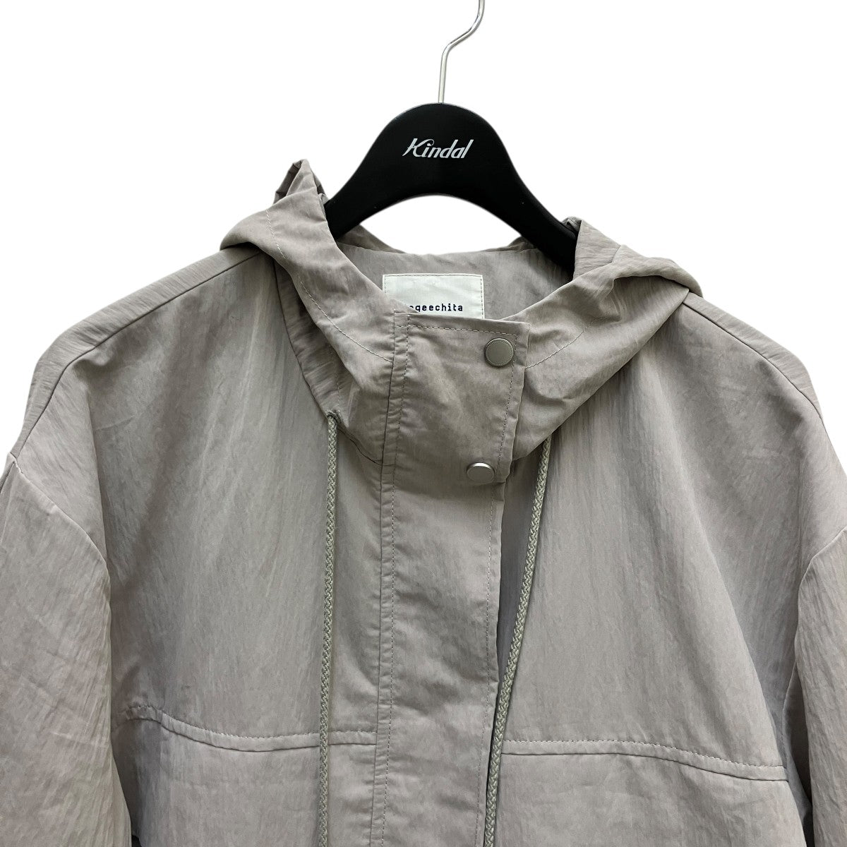 tageechita STRING HOOD WRINKLE BLOUSONジャケットT251JK014 古着・中古-2枚目のアイテム画像