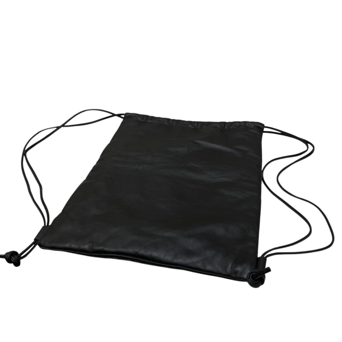 Aeta(アエタ) Double Faced KNAPSACKレザーナップサック ブラック