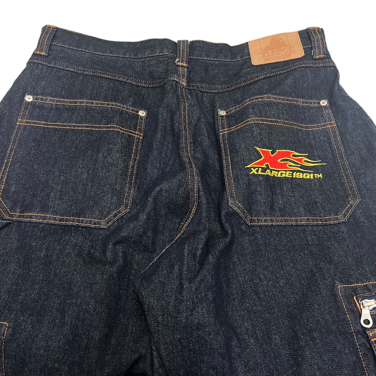 X-LARGE デニムカーゴパンツ101224031013 古着・中古-4枚目のアイテム画像