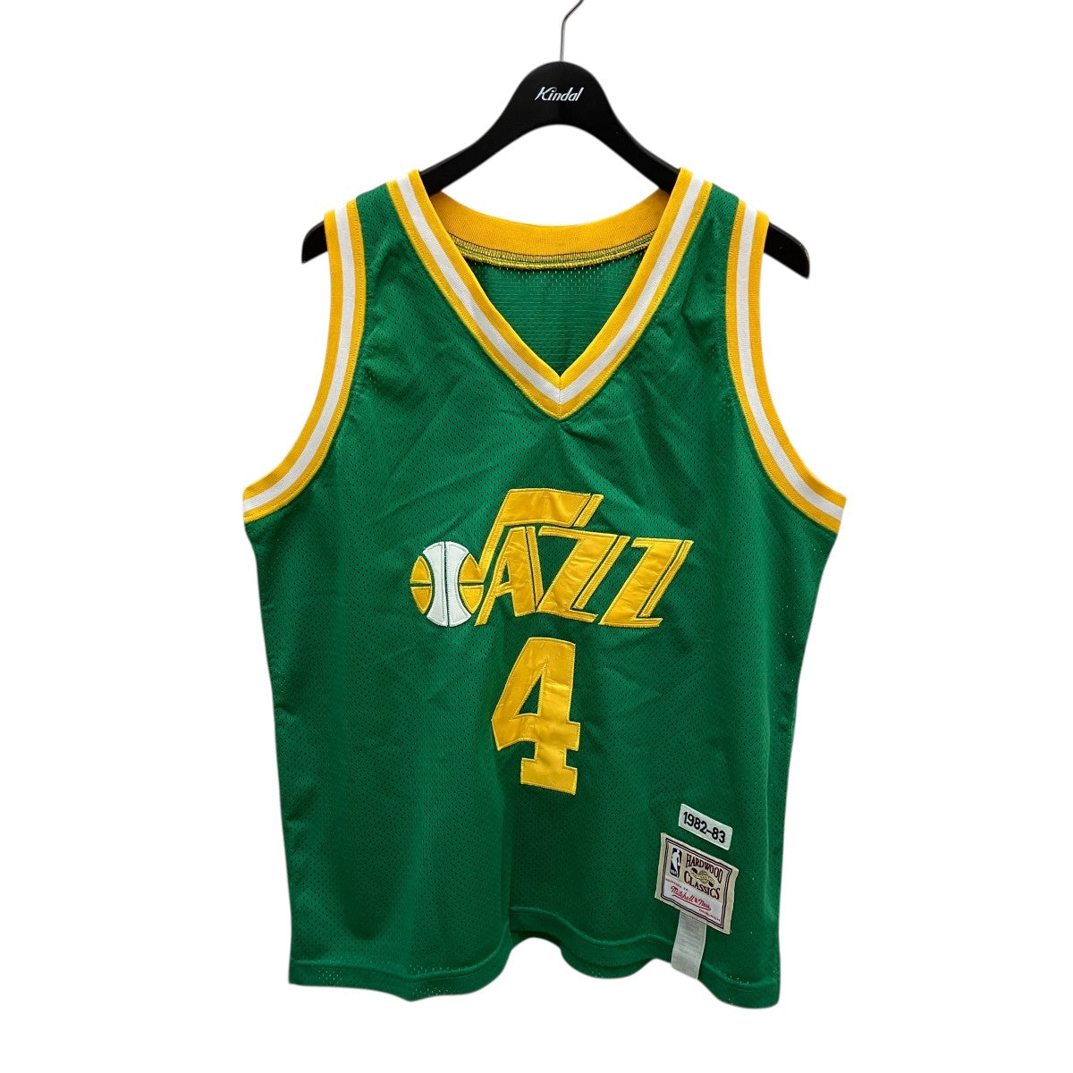 MITCHELL ＆ NESS 4 DANTLEYゲームシャツ 古着・中古-1枚目のアイテム画像