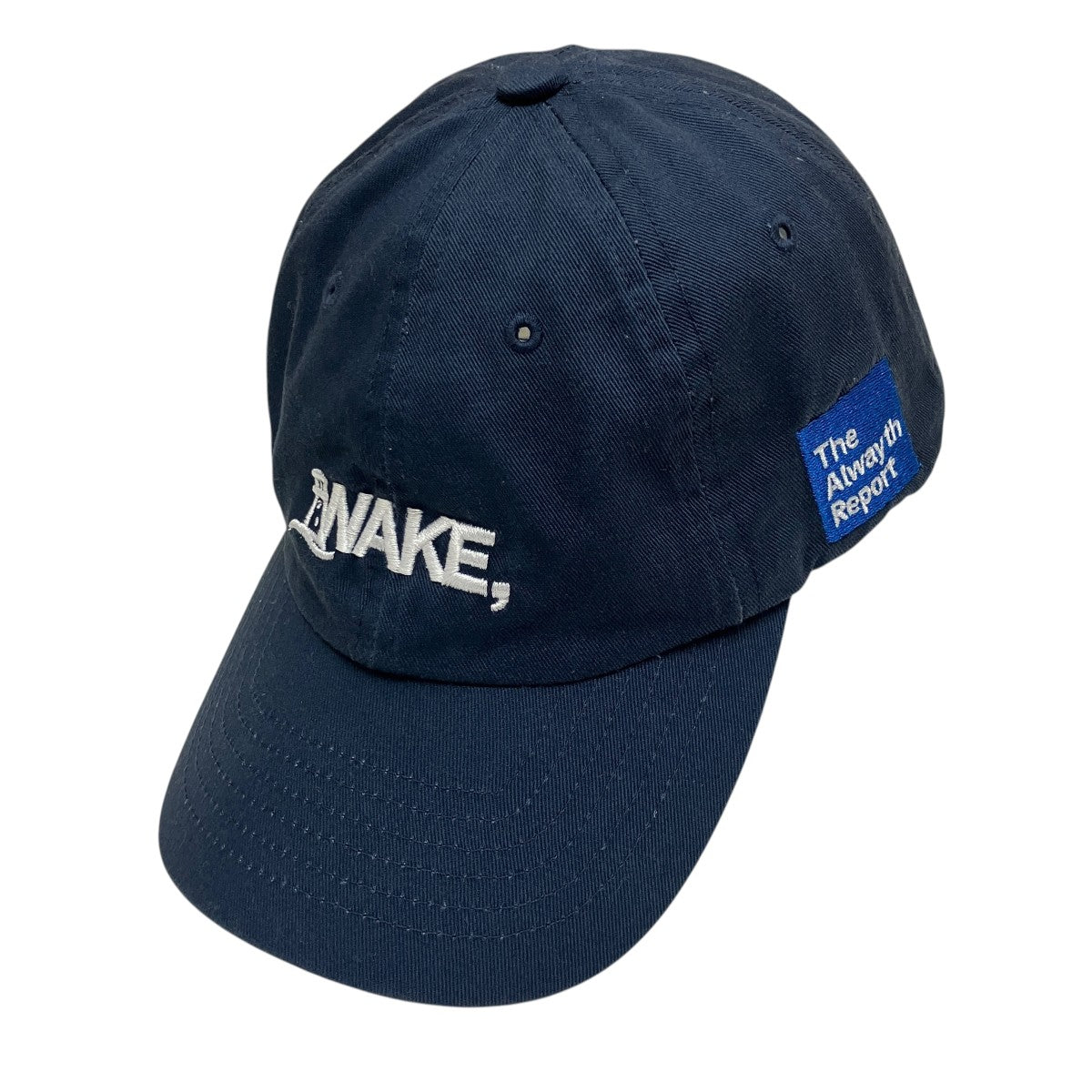 ALWAYTH×WAKE キャップ ネイビー｜【公式】カインドオルオンライン