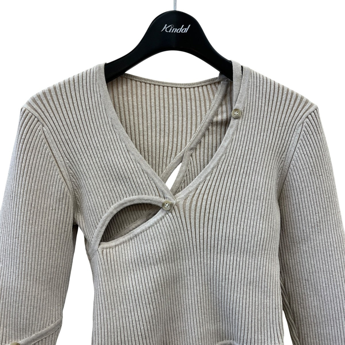 JACQUEMUS リブニット 古着・中古-3枚目のアイテム画像