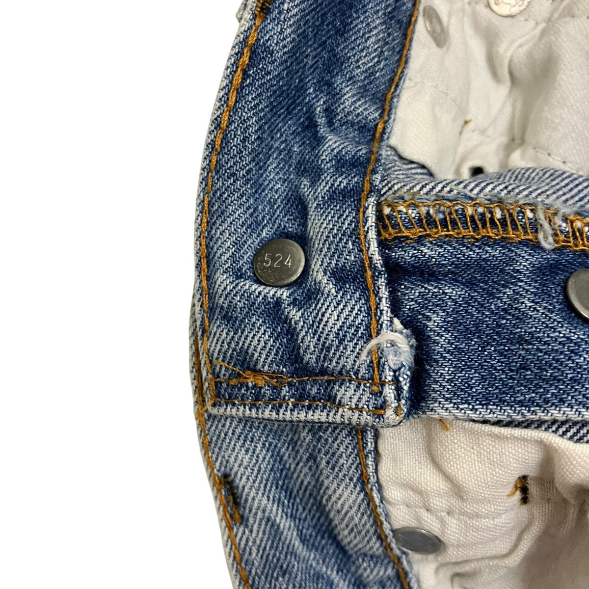 LEVI'S(リーバイス) 501 ボタン裏524 黒カン 赤耳 80'sデニムパンツ