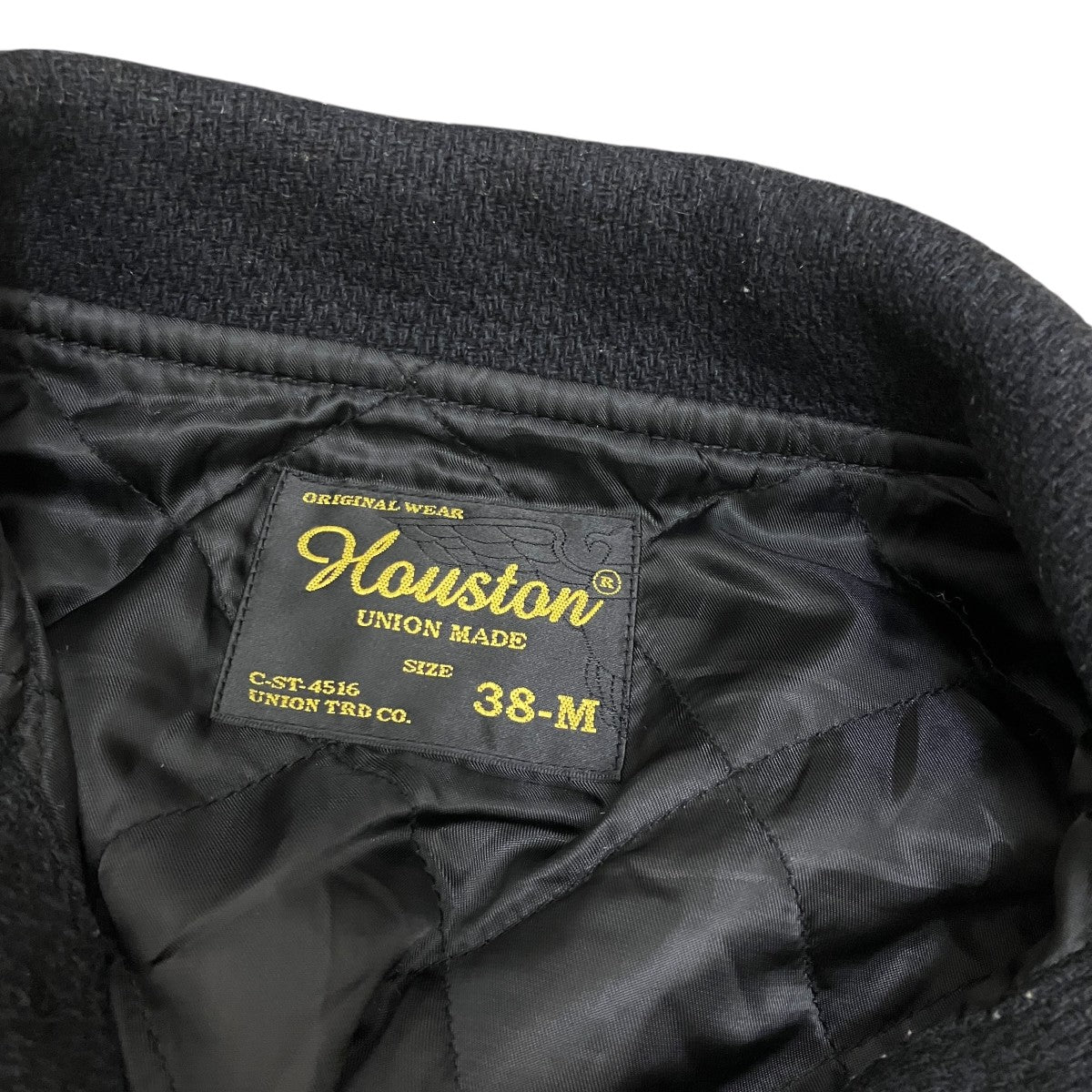 HOUSTON ジップブルゾン50102 古着・中古-5枚目のアイテム画像