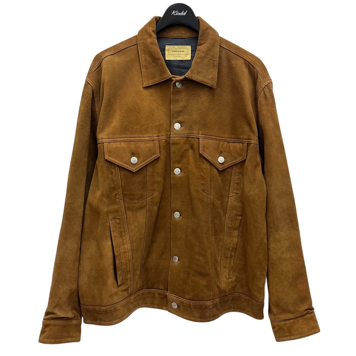 ジャケット・アウター Kopi07 SEVEN BY SEVEN(セブンバイセブン) レザートラッカージャケット800