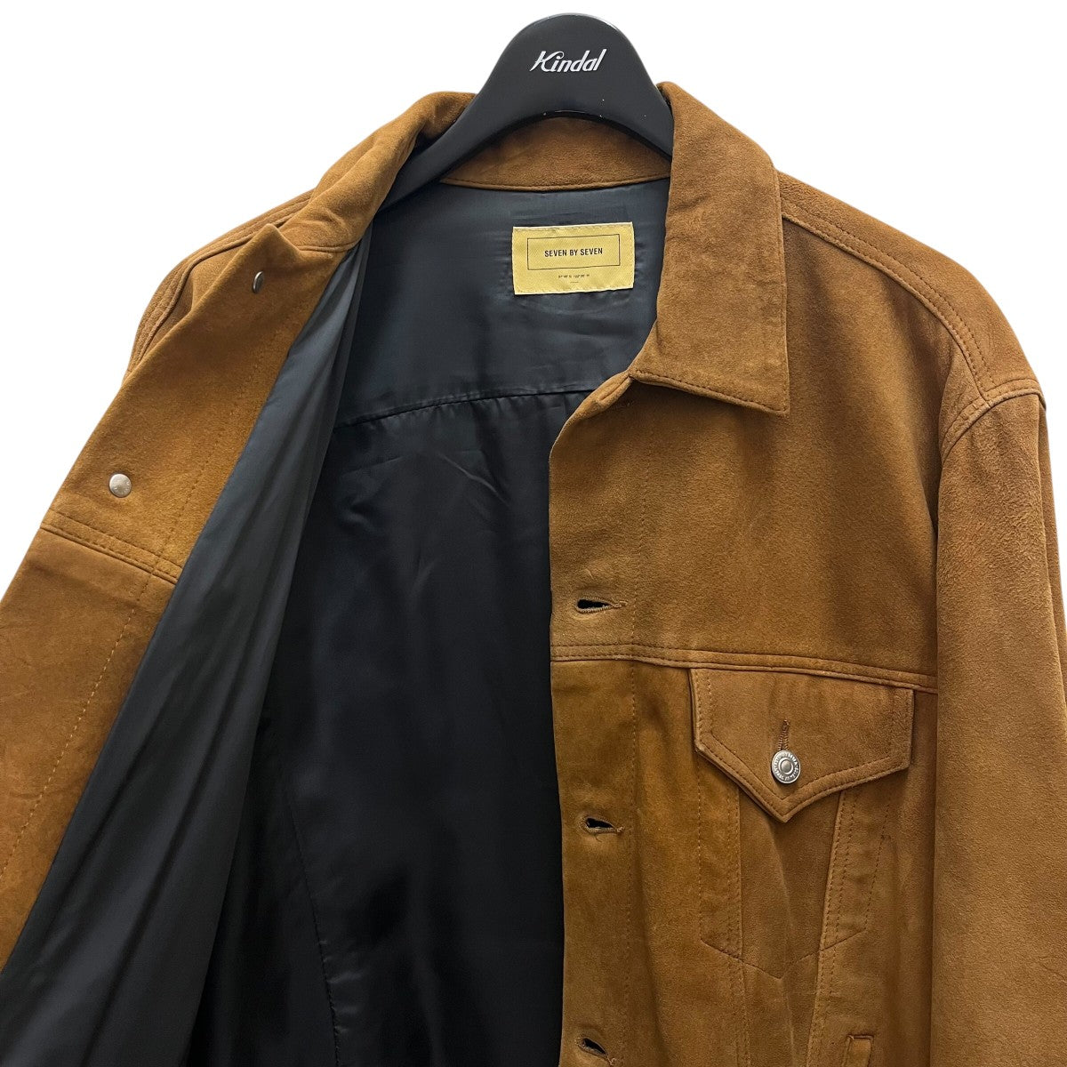 SEVEN BY SEVEN(セブンバイセブン) レザートラッカージャケット800