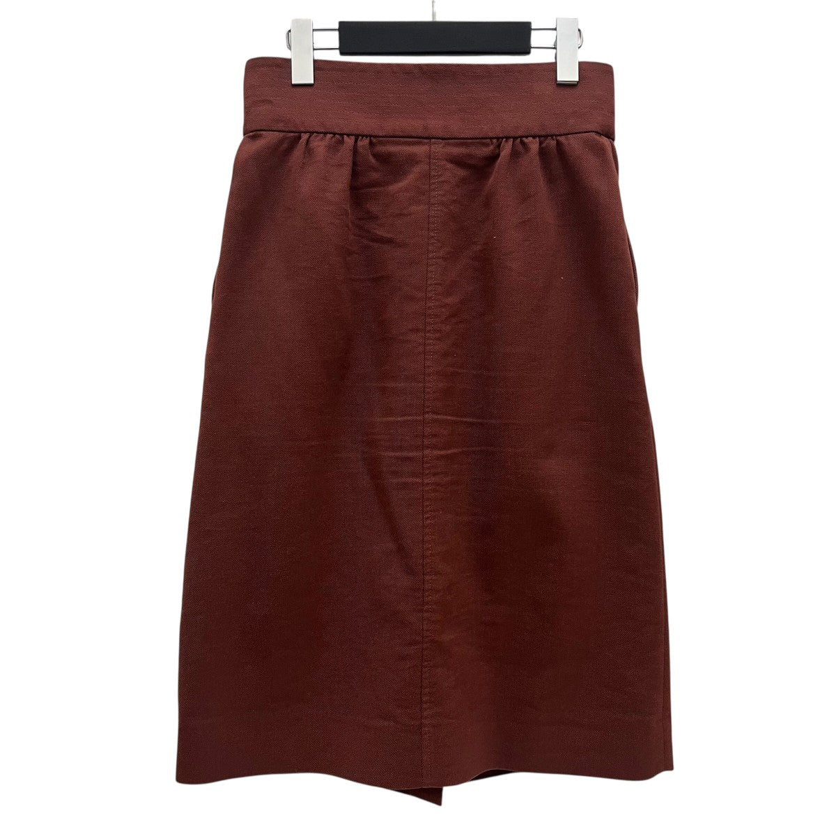 SEE BY CHLOE(シーバイクロエ) ひざ丈スカート ブラウン サイズ 38