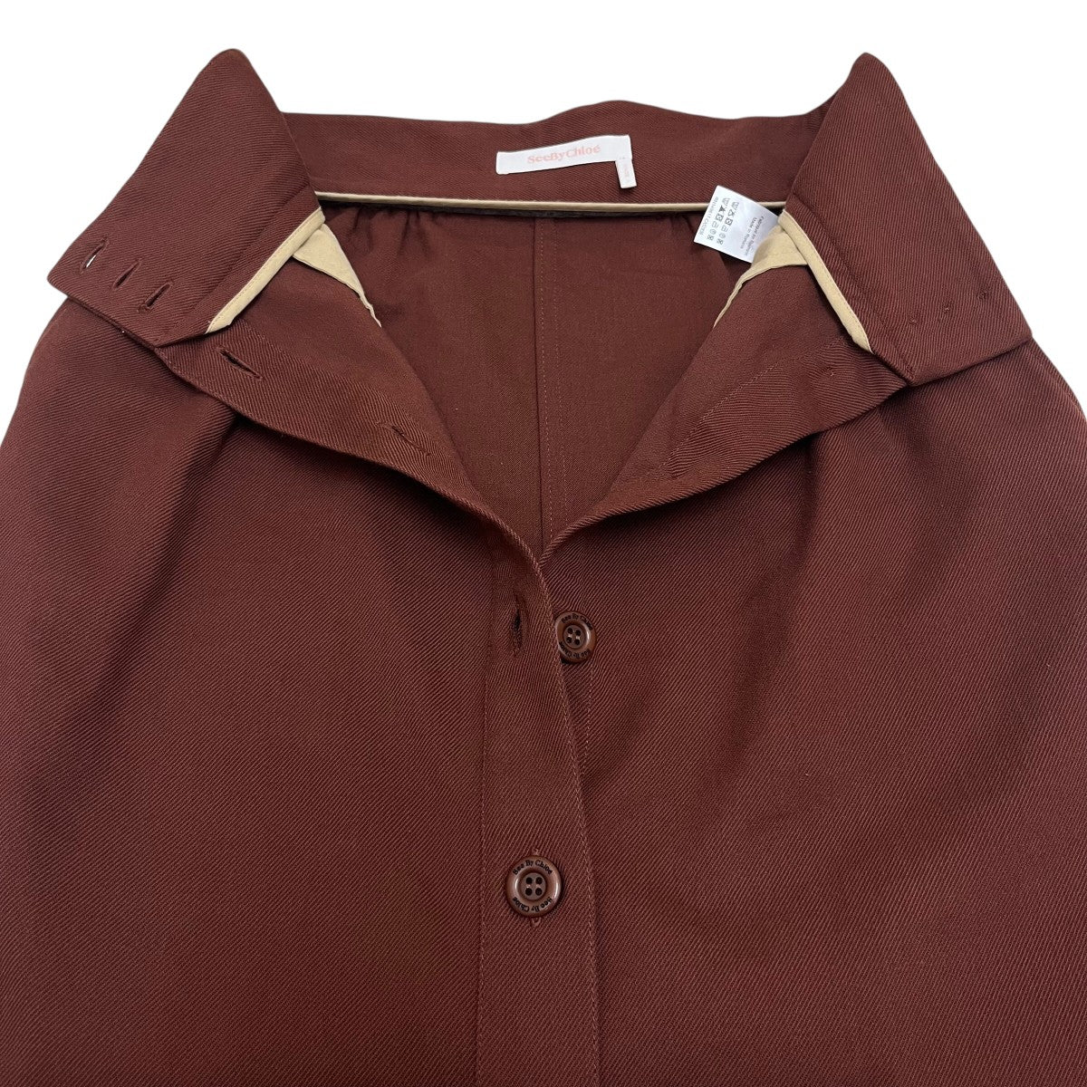 SEE BY CHLOE ひざ丈スカート 古着・中古-3枚目のアイテム画像