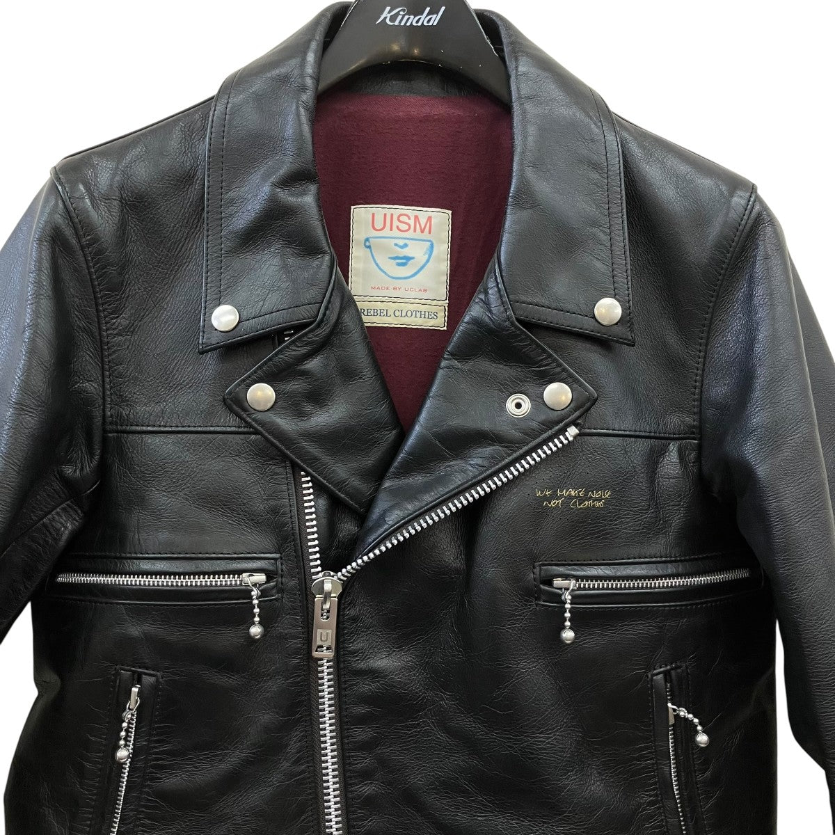 【最終価格】アンダーカバー レザーライダース UNDERCOVER（アンダーカバー） 革ジャン ライダース UC1F4203 メンズ