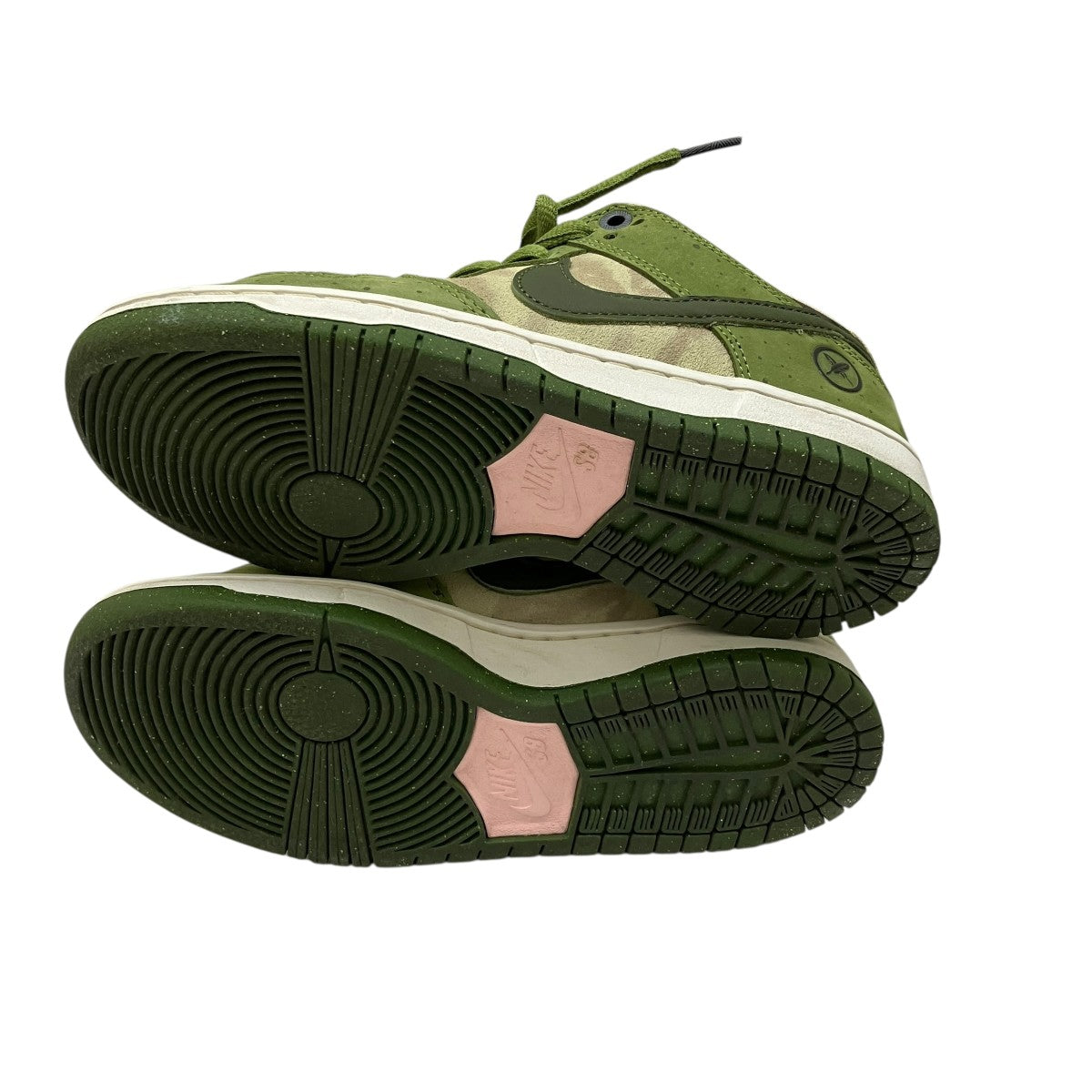 NIKE SB Dunk Low Matcha ×Yuto HorigomeスニーカーHF8022-300 古着・中古-4枚目のアイテム画像