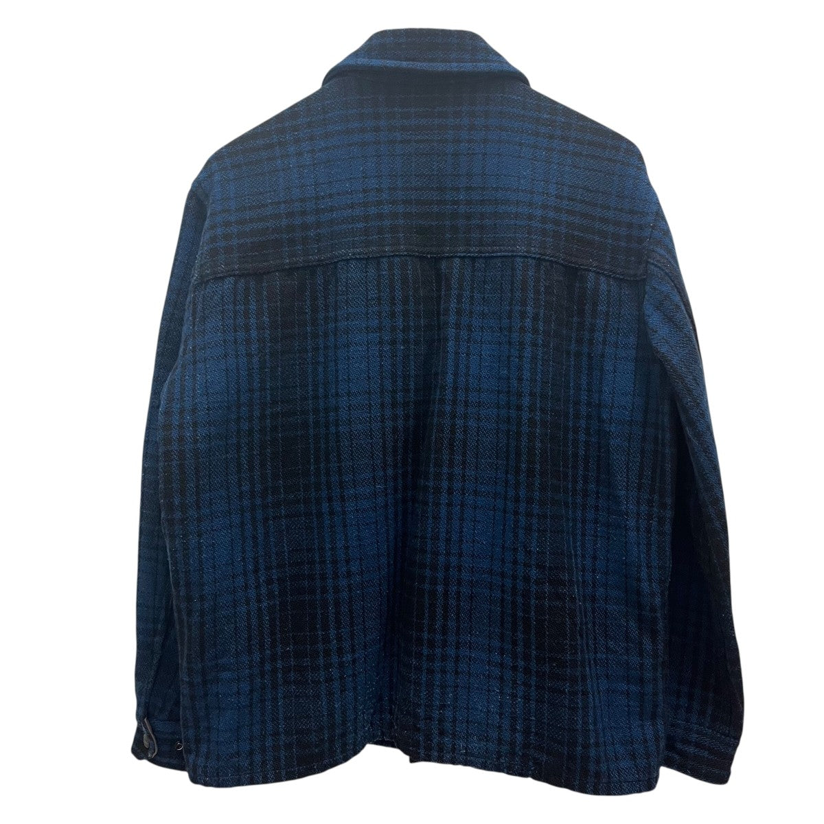 TENDERLOIN(テンダーロイン) チェックジャケット ブルー×ブラック