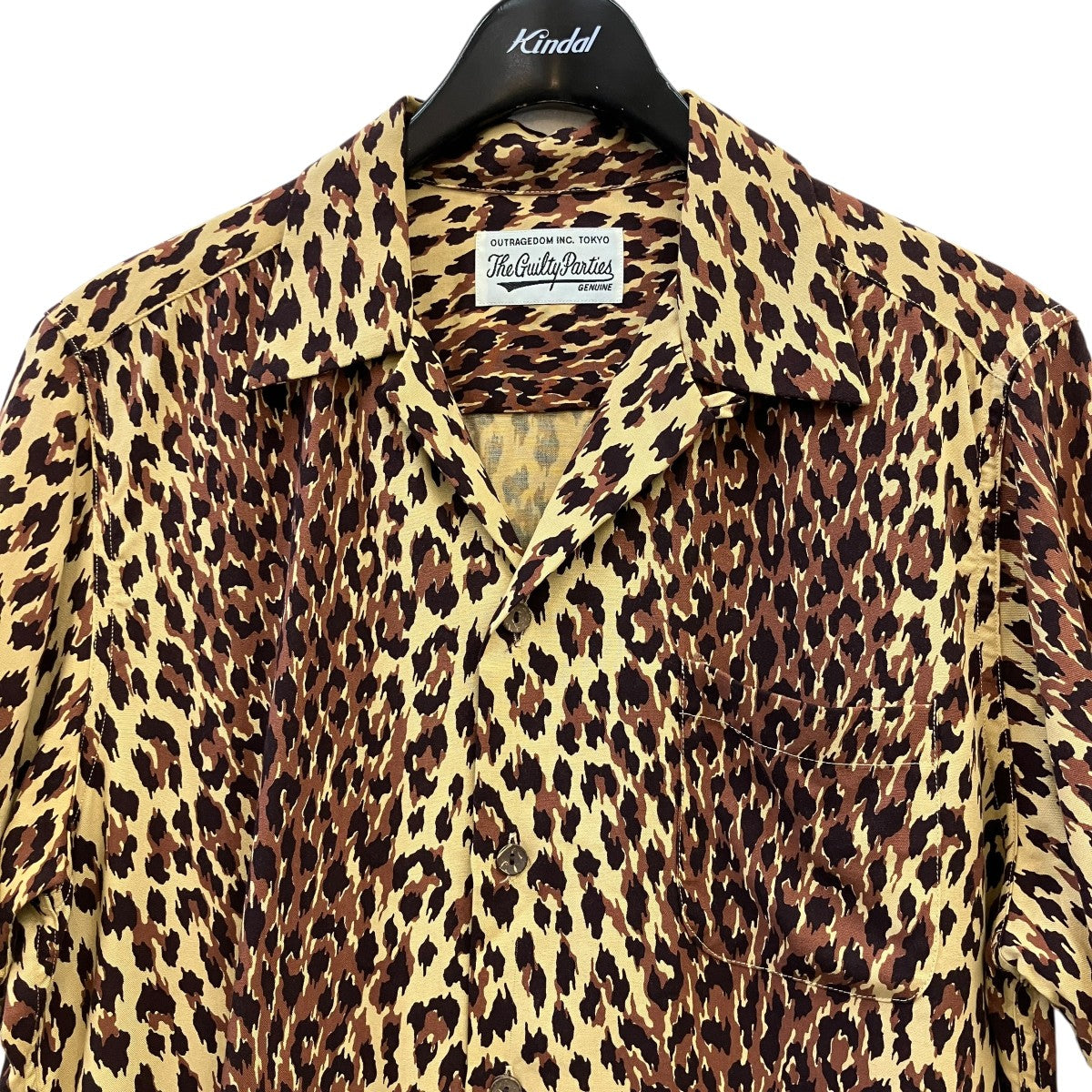 WACKO MARIA Leopard Hawaiian Shirt半袖シャツ 古着・中古-3枚目のアイテム画像