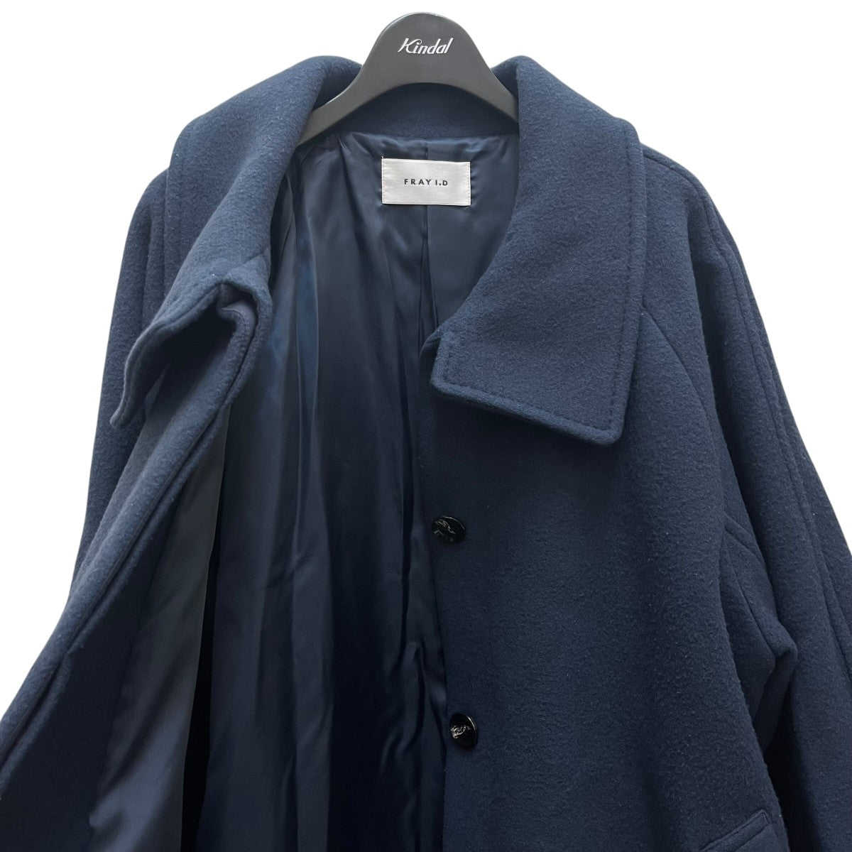FRAY ID(フレイアイディー) スタンドカラーバルマカンコートFWFC225008
