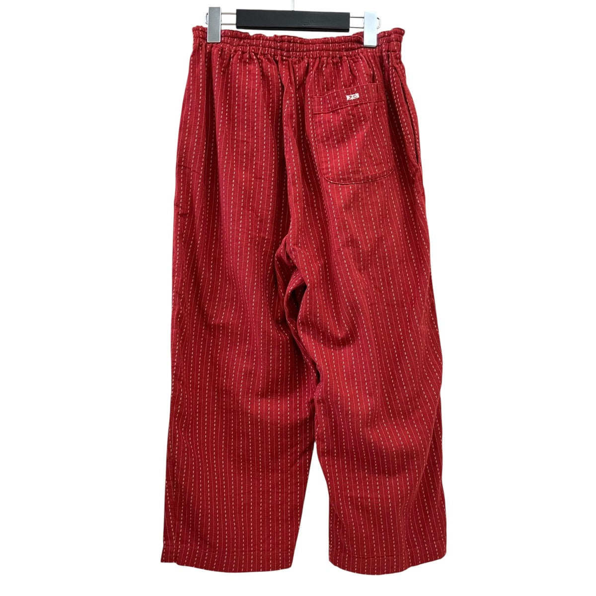 HAPPY RED PEACE PANTSコットンパンツ