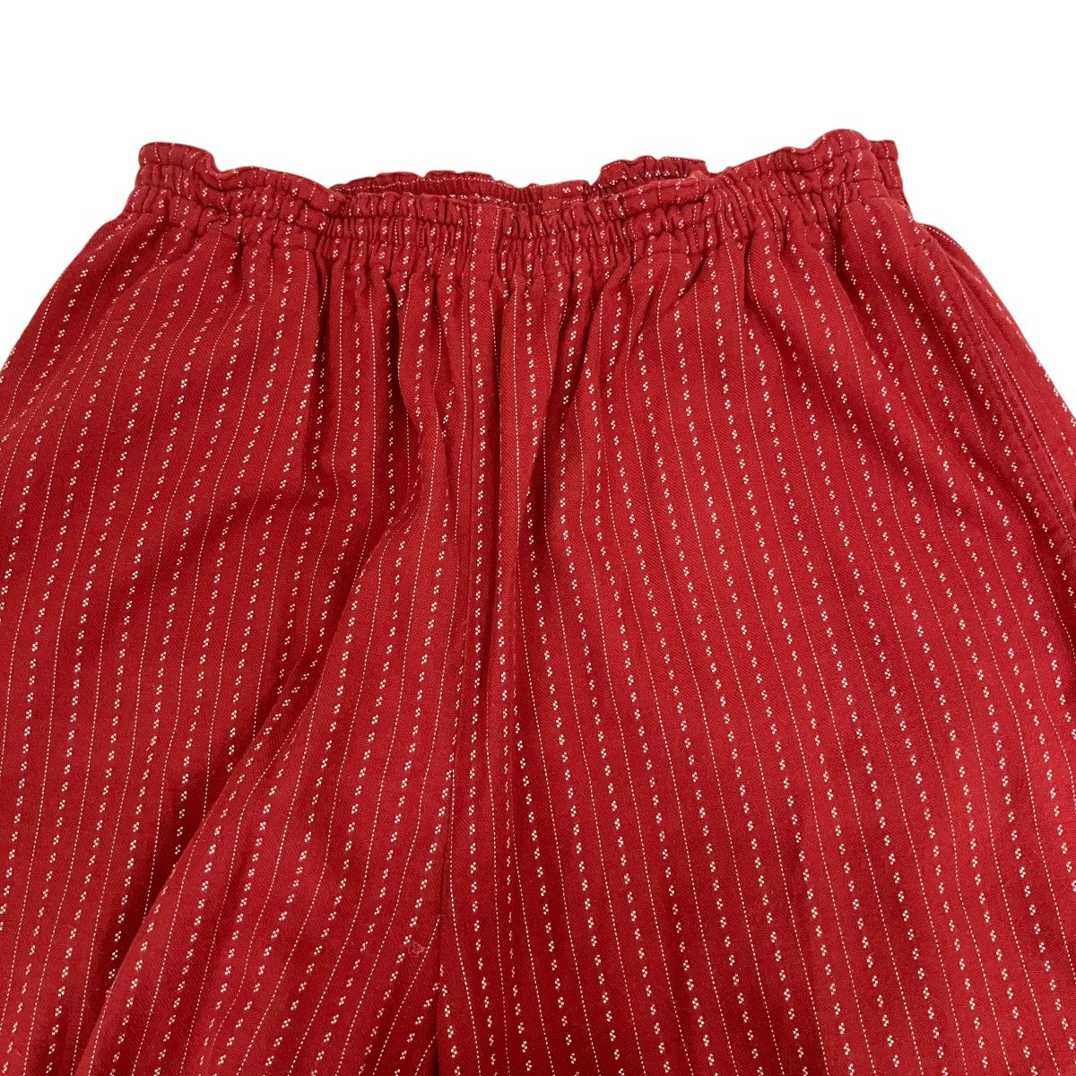HAPPY RED PEACE PANTSコットンパンツ
