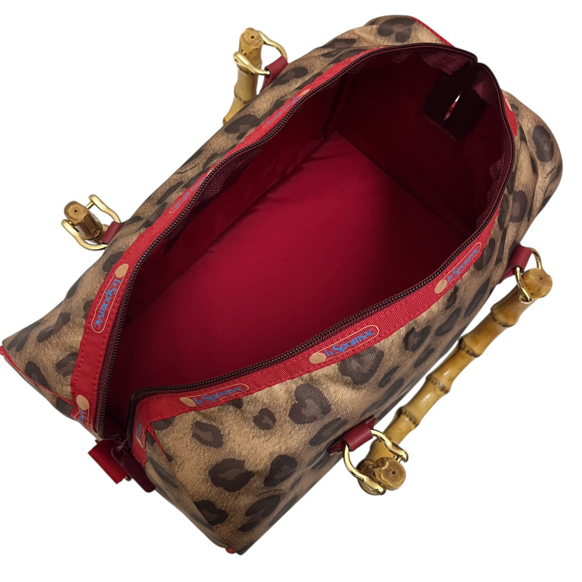 LeSportsac(レスポートサック) レオパード柄ハンドバッグ ベージュ