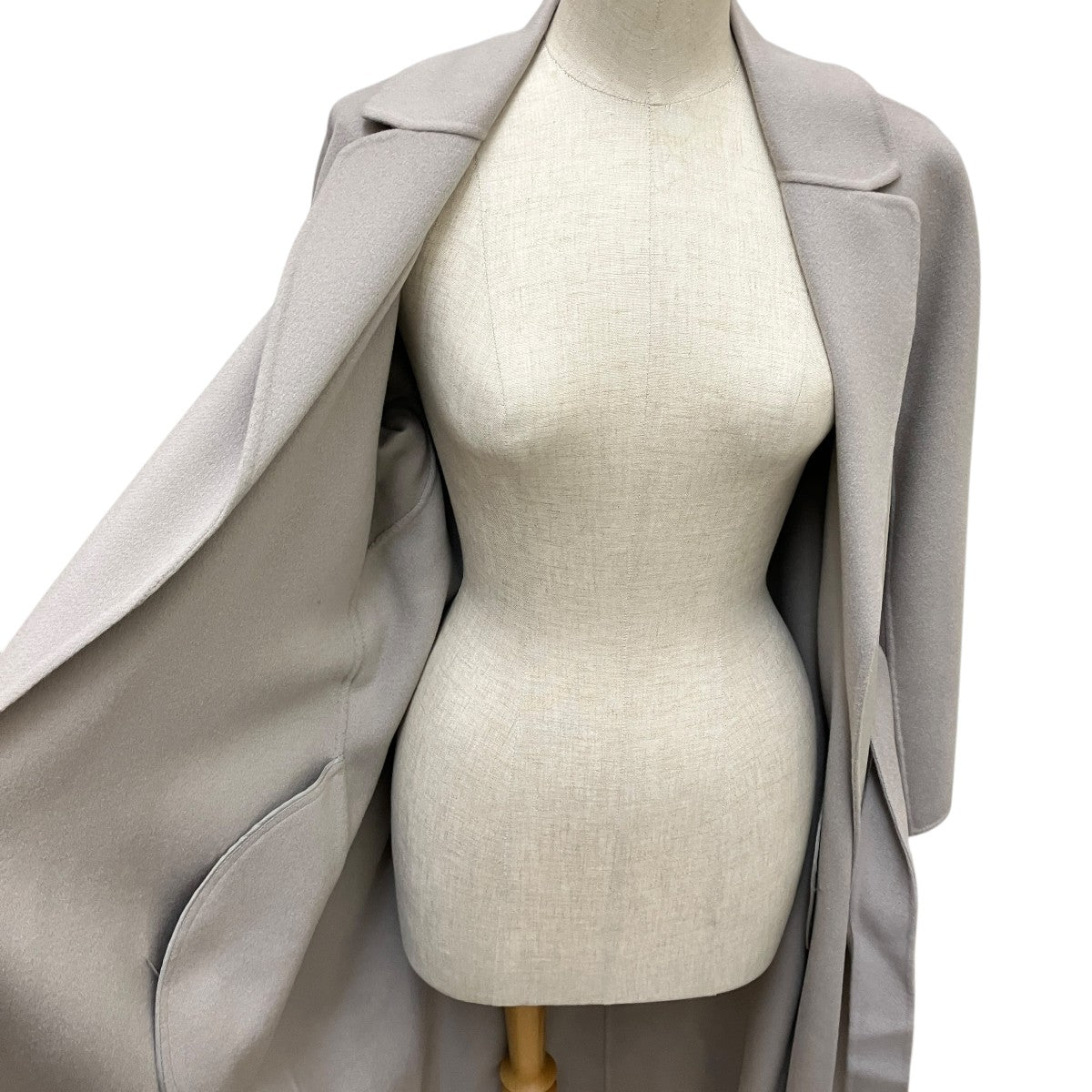 ’S Max Mara リバー仕立てコート ベルト付901113016 07 古着・中古-5枚目のアイテム画像