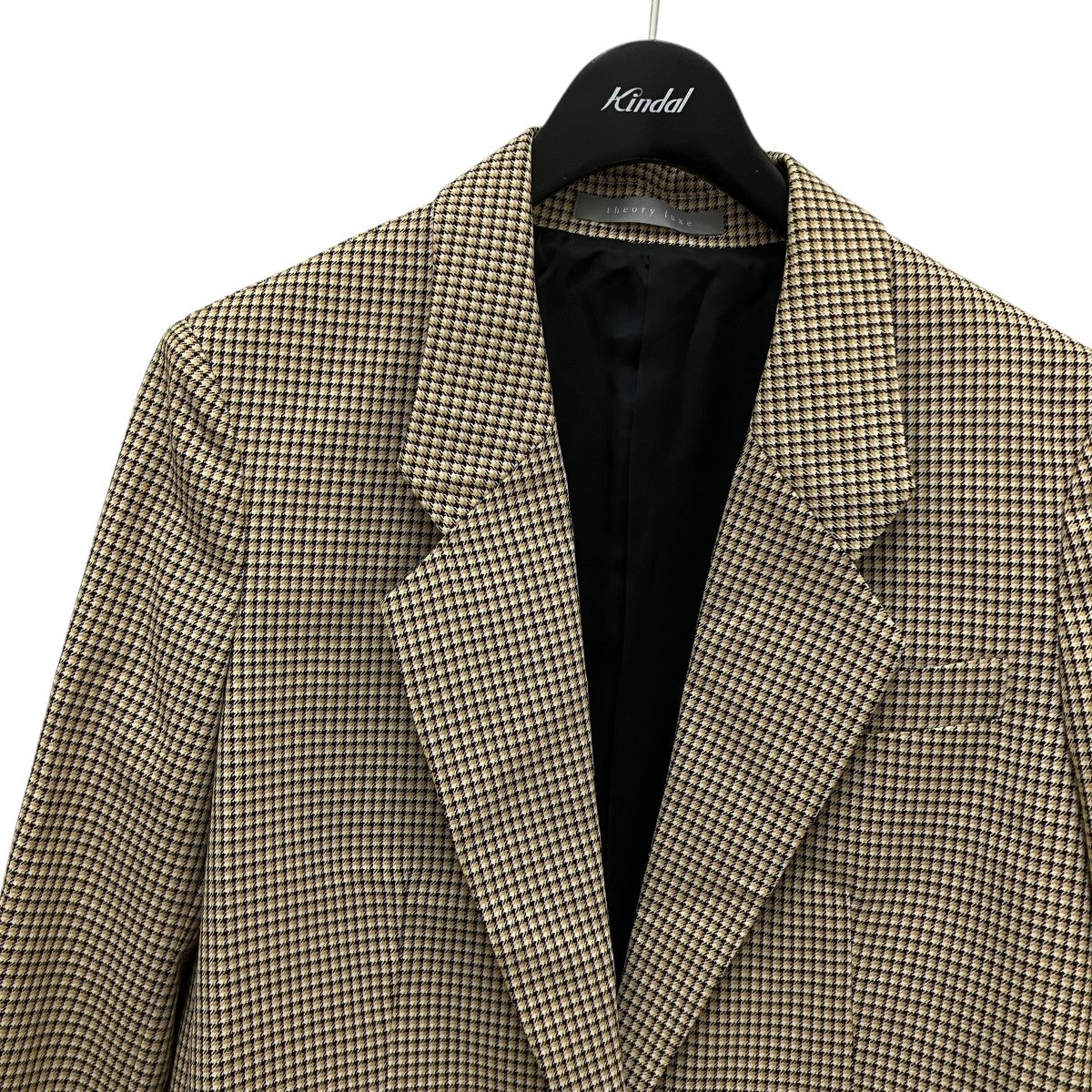 theory luxe(セオリーリュクス) チェックテーラードジャケット4304120