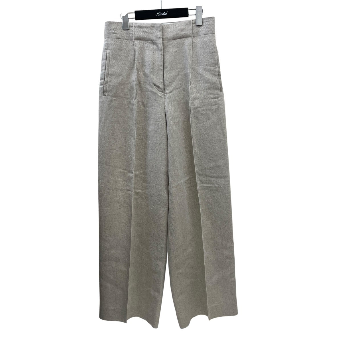 EBURE リネンワイドパンツ3310600304 古着・中古-1枚目のアイテム画像
