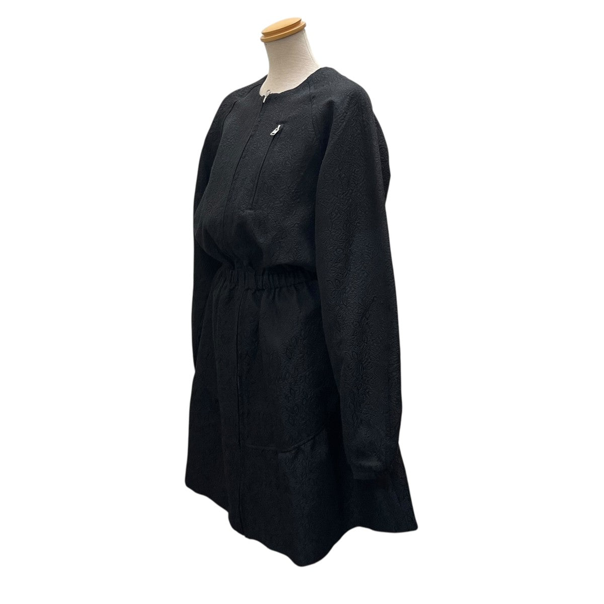 LE CIEL BLEU Jacquard Bomber Dressジャガードワンピース25S65205 古着・中古-4枚目のアイテム画像