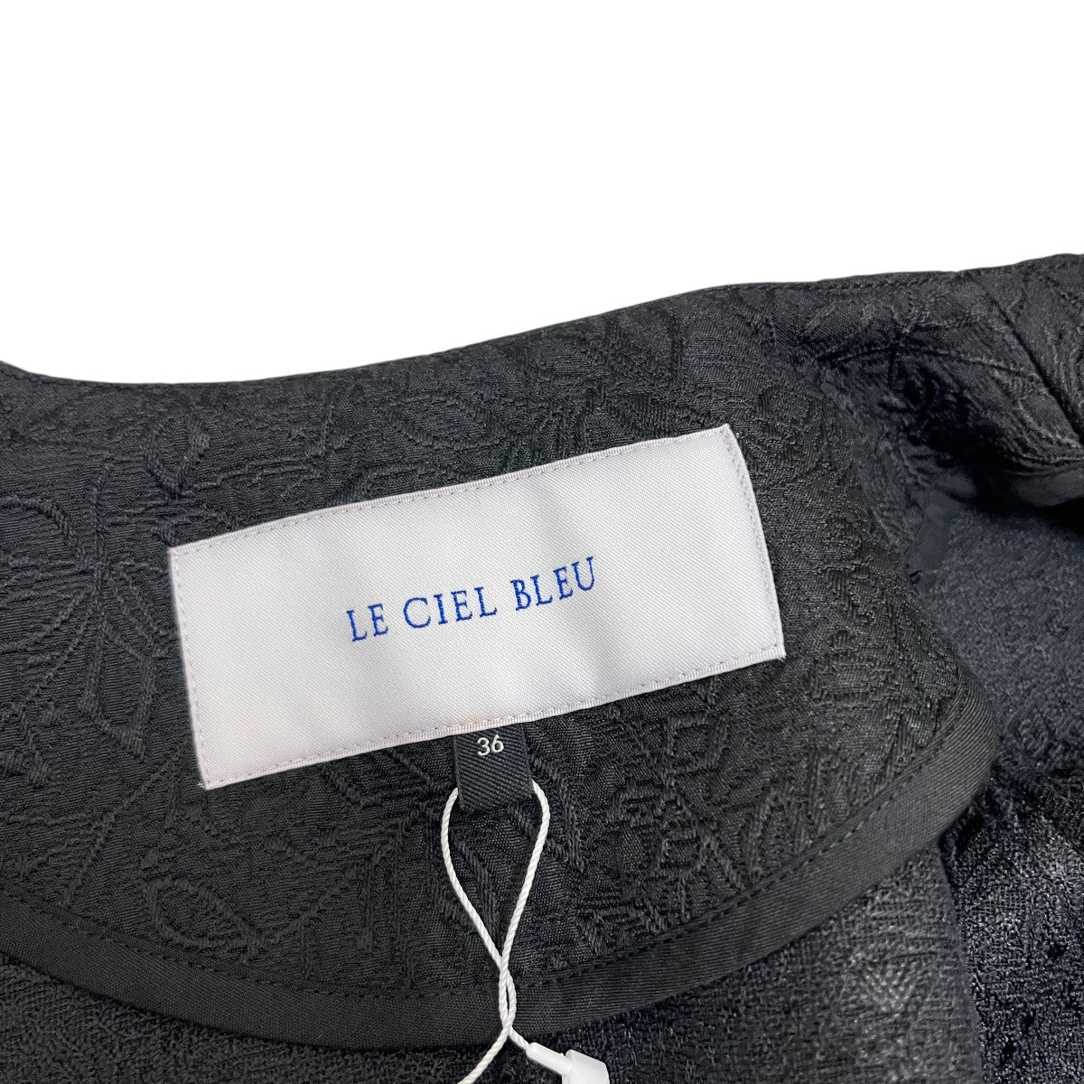 LE CIEL BLEU Jacquard Bomber Dressジャガードワンピース25S65205 古着・中古-6枚目のアイテム画像