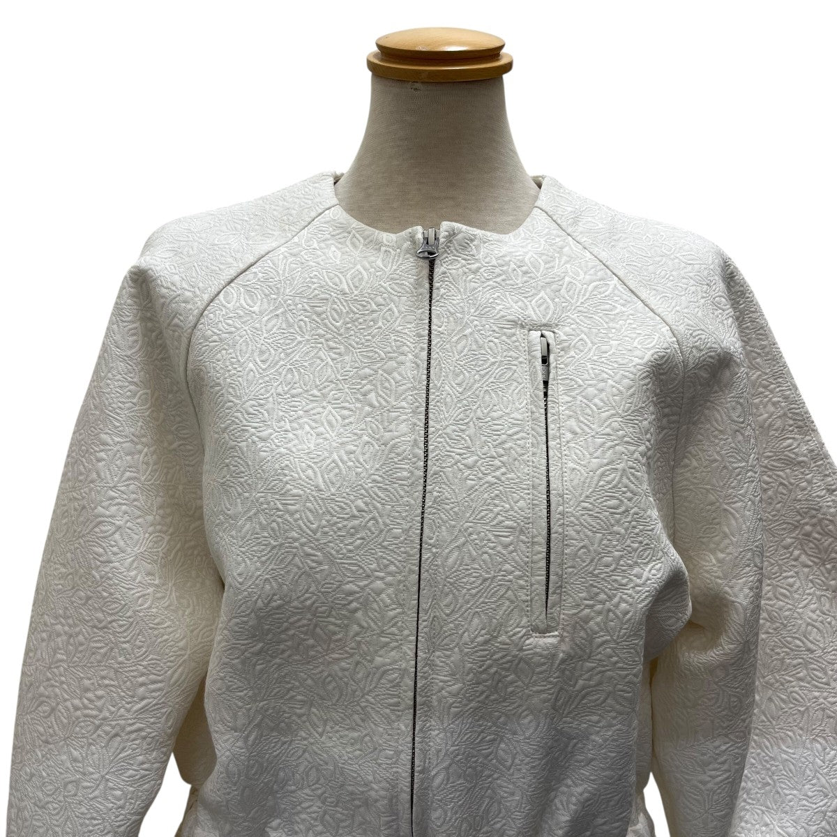 LE CIEL BLEU Jacquard Bomber Dressジャガードワンピース25S65205 古着・中古-4枚目のアイテム画像