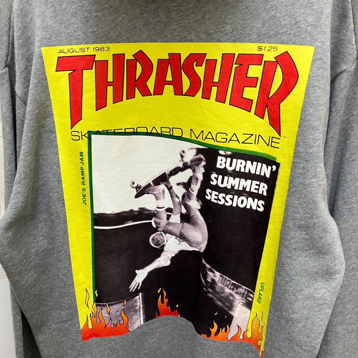 THRASHER×Manhattan Portage スウェットパーカー24FW-MP-M588 古着・中古-4枚目のアイテム画像