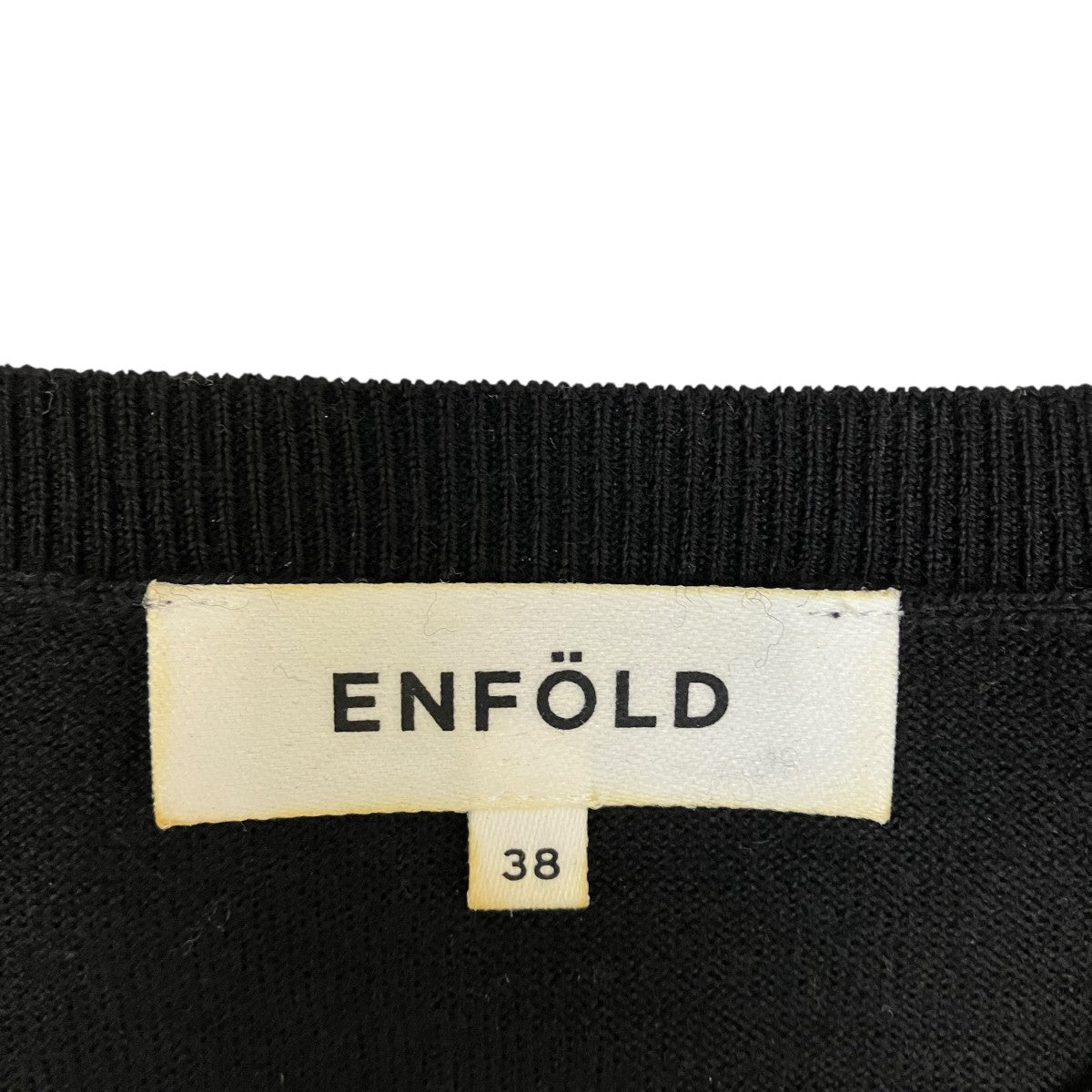 ENFOLD アシメトリーニット300EA870-2580 古着・中古-7枚目のアイテム画像