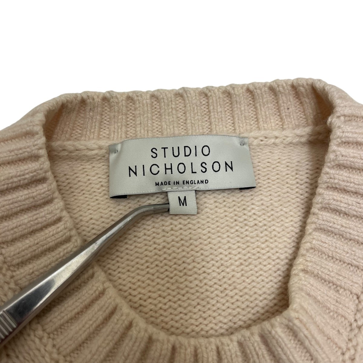 STUDIO NICHOLSON(スタジオニコルソン) クルーネックニット51-10