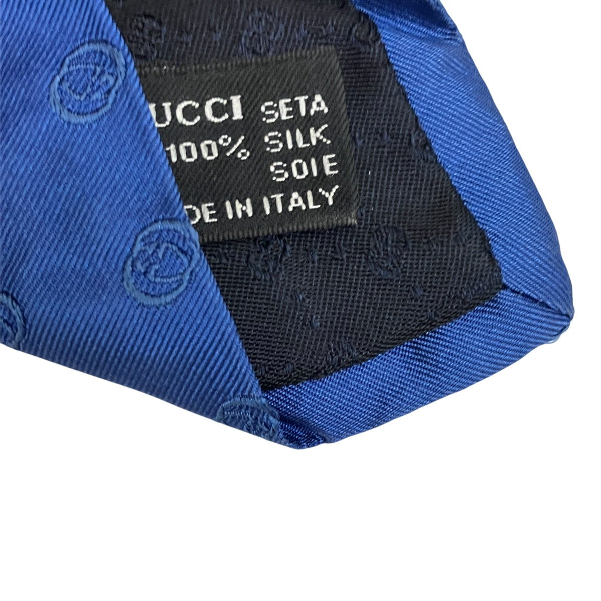 GUCCI ロゴネクタイ 古着・中古-5枚目のアイテム画像