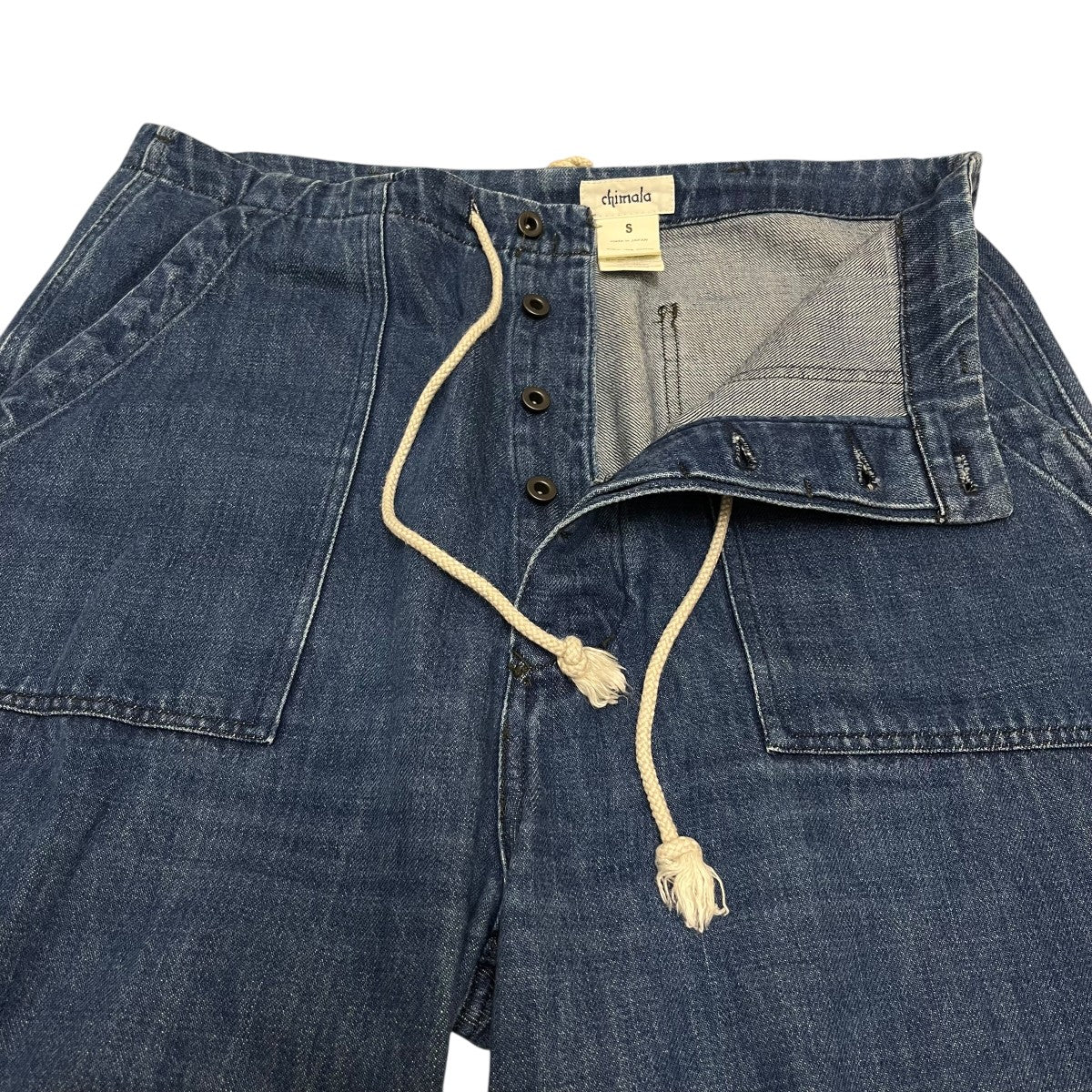 chimala(チマラ) デニムパンツ インディゴ サイズ S｜【公式】カインド