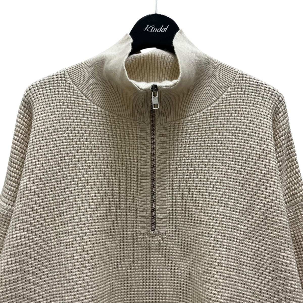 THE SHINZONE(ザシンゾーン) コットンカシミアワッフルニット ハーフ