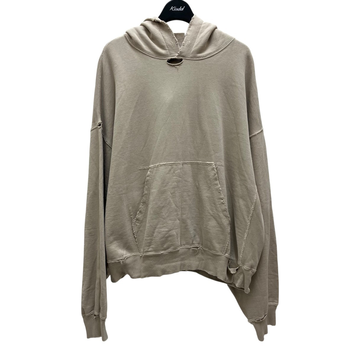 REMI RELIEF×SHISHIKUI ダメージ加工プルオーバーパーカー 古着・中古-1枚目のアイテム画像