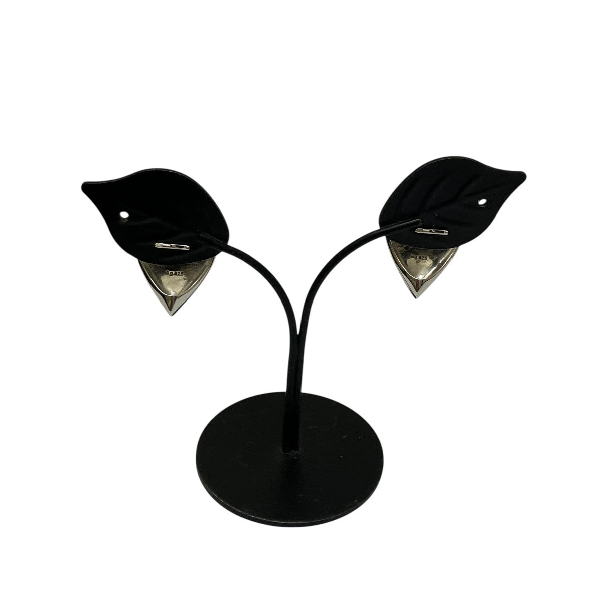 ハート シルバー Ag925ピアス