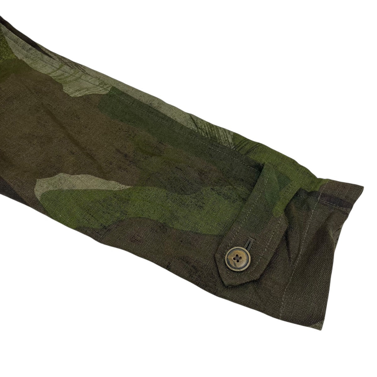 NIGEL CABOURN カモフラージュ柄ベルテッドコート80340800000 古着・中古-8枚目のアイテム画像