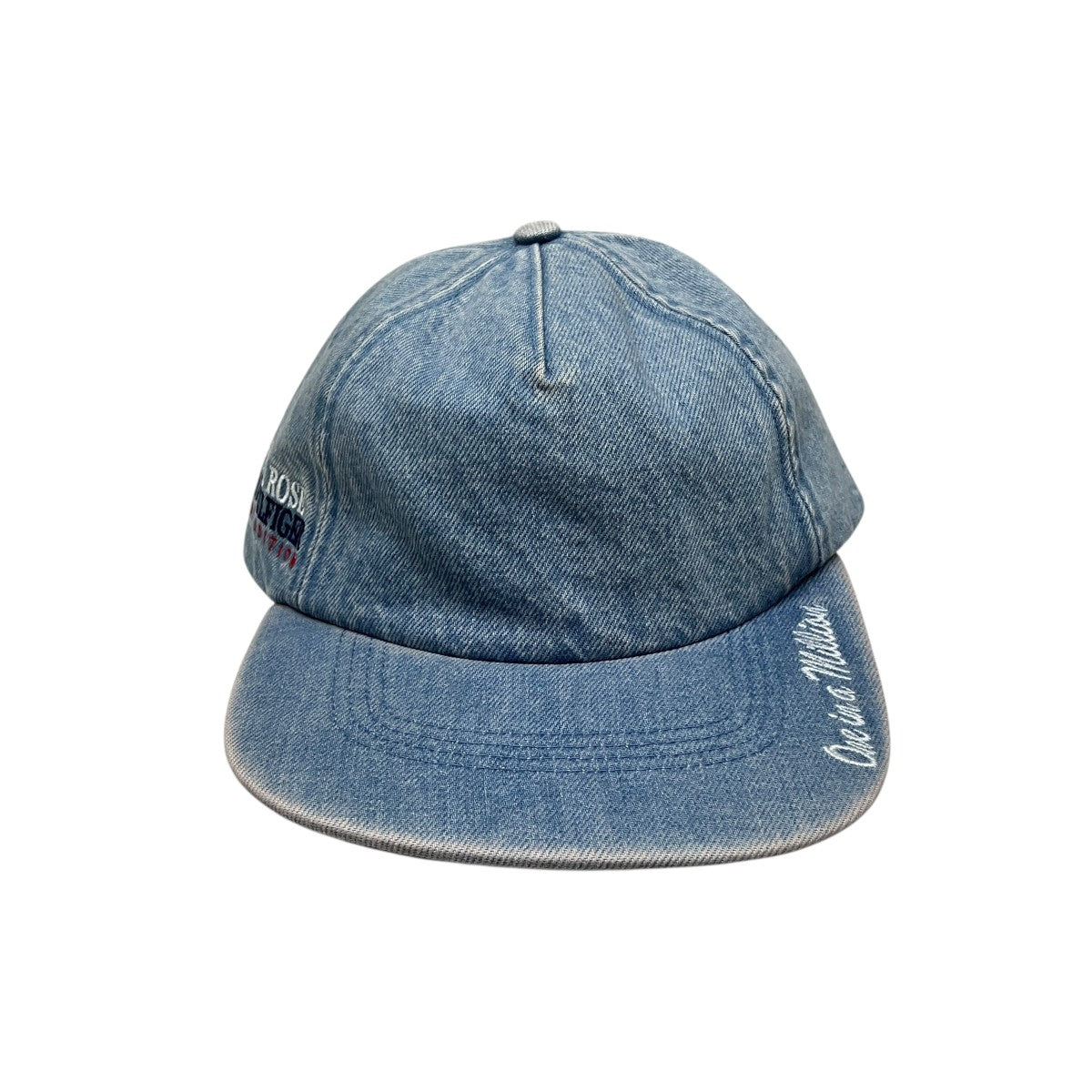 Martine rose×TOMMY HILFIGER デニムキャップAU01591 古着・中古-2枚目のアイテム画像