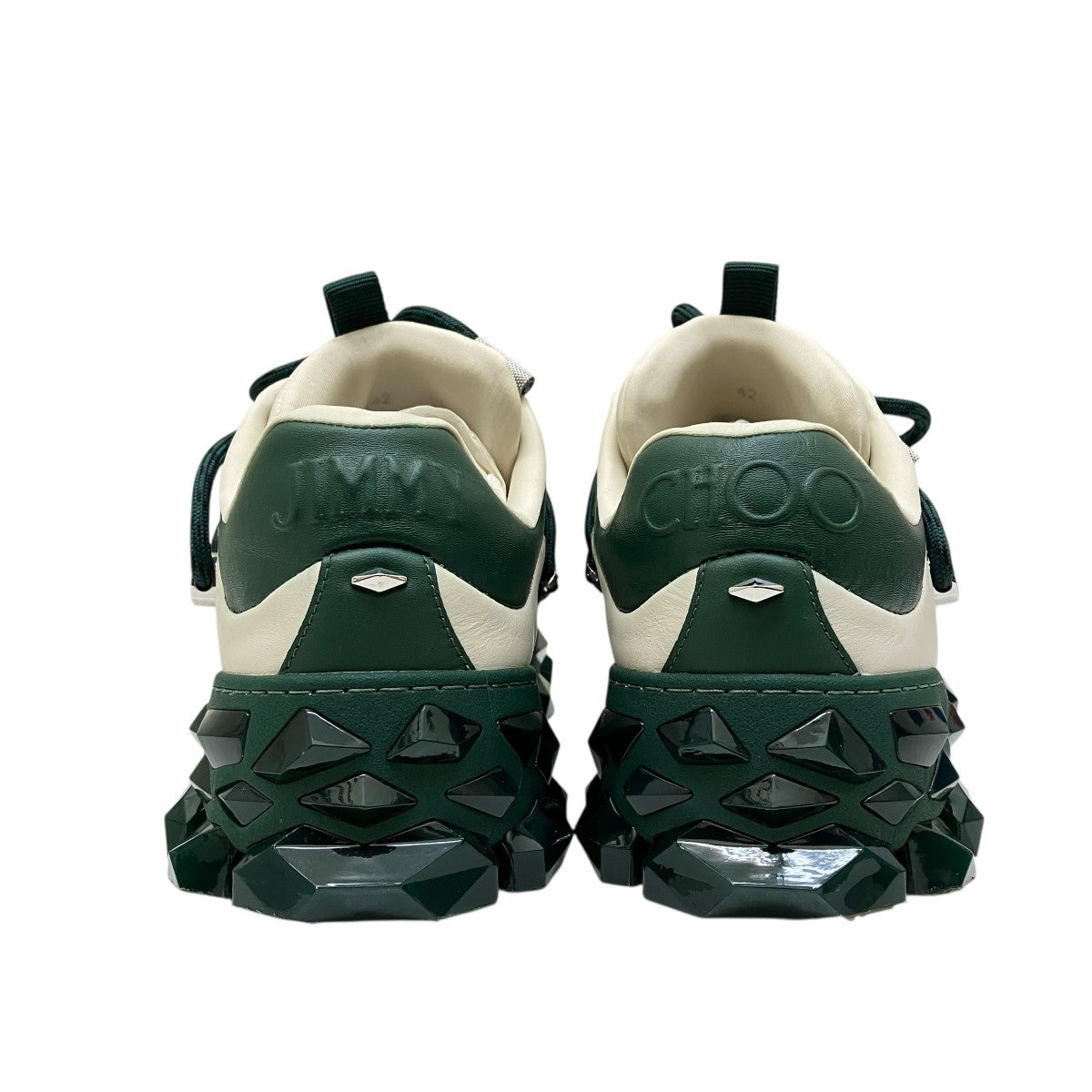JIMMY CHOO(ジミーチュウ) DIAMOND XML MXスニーカー グリーン サイズ