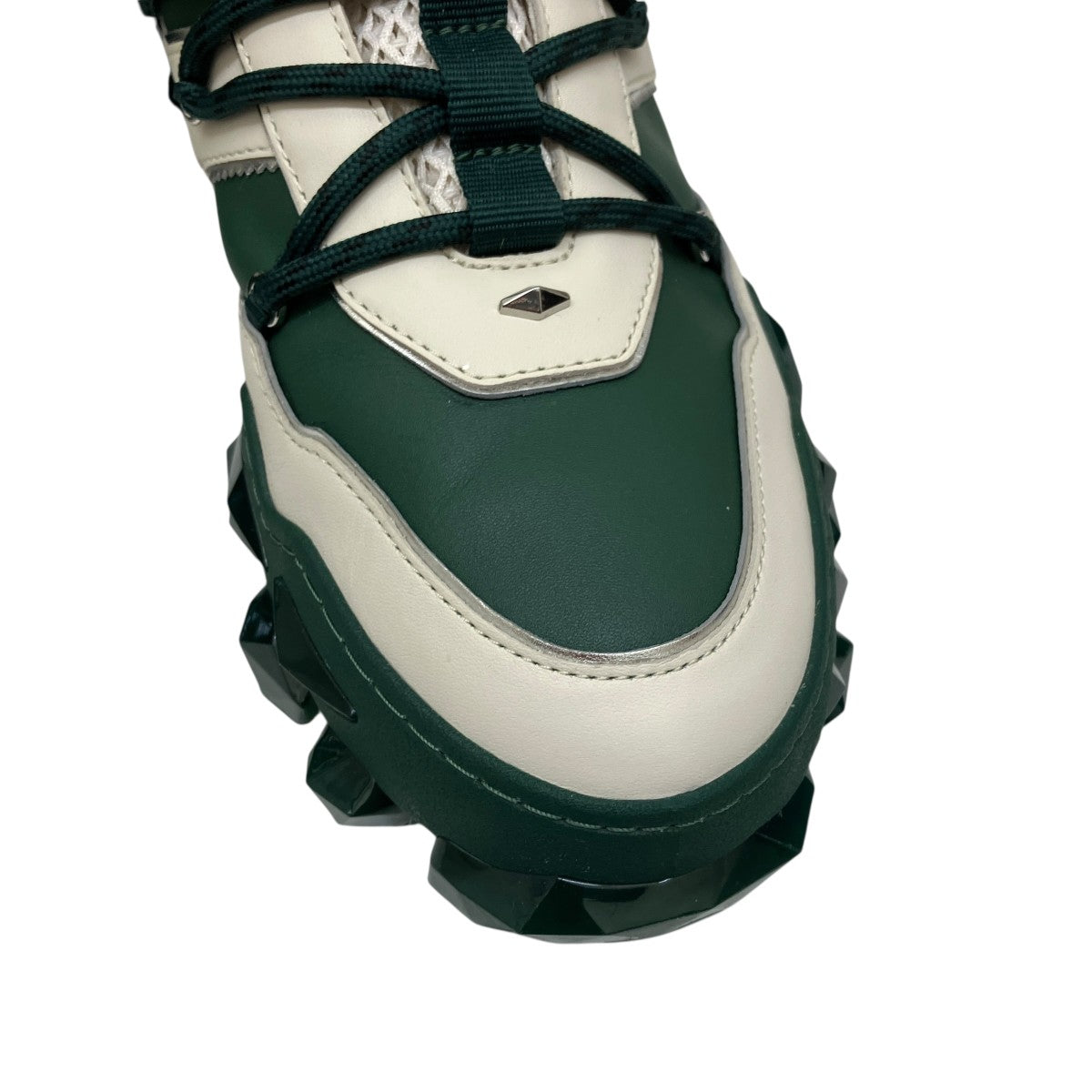 JIMMY CHOO(ジミーチュウ) DIAMOND XML MXスニーカー グリーン サイズ