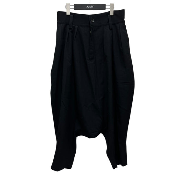 LIMI feu(リミフゥ) サルエルパンツTZ-P06-102 TZ-P06-102 ブラック