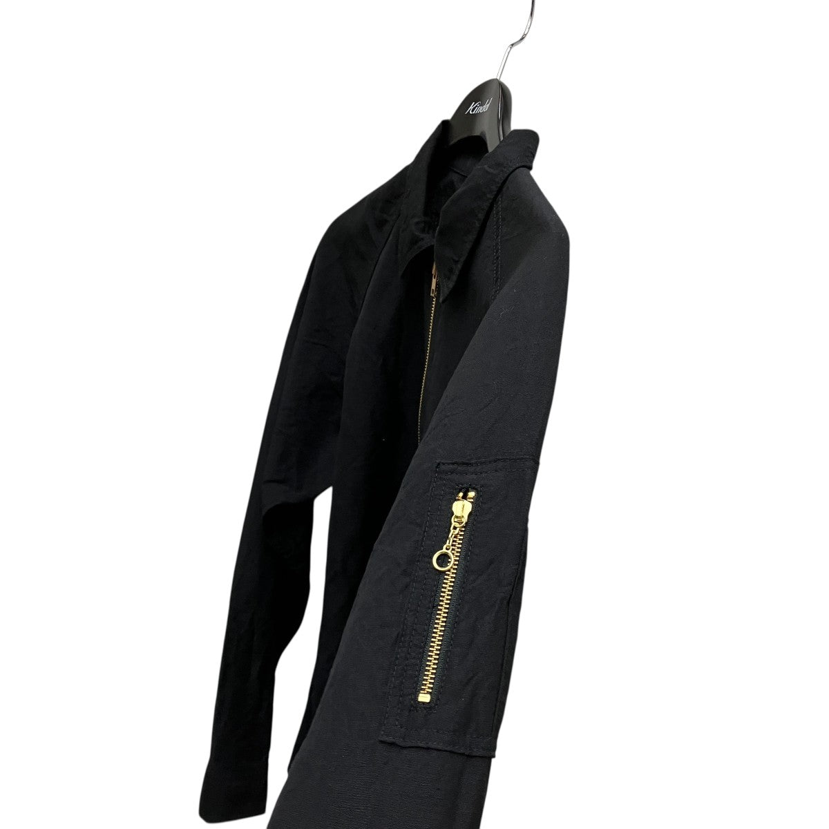 WEARY JKT(WOOL LINEN WEATHER)リネン混ジップジャケット