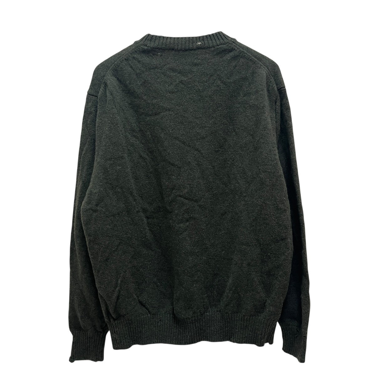 クルーネックダメージ加工ニットKN01253