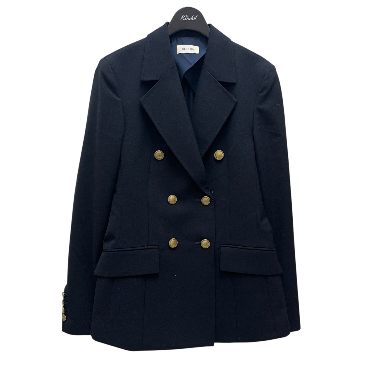 DES PRES(デプレ) ハードオックスフォード ダブルブレストジャケット22