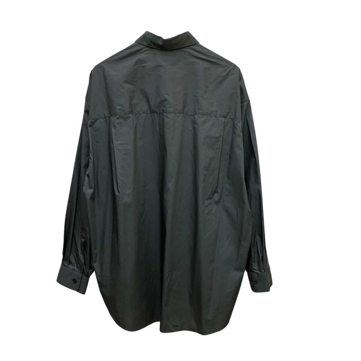 Graphpaper Broad L／S Oversized Regular Collar Shirt長袖シャツGM251-50001B 古着・中古-2枚目のアイテム画像