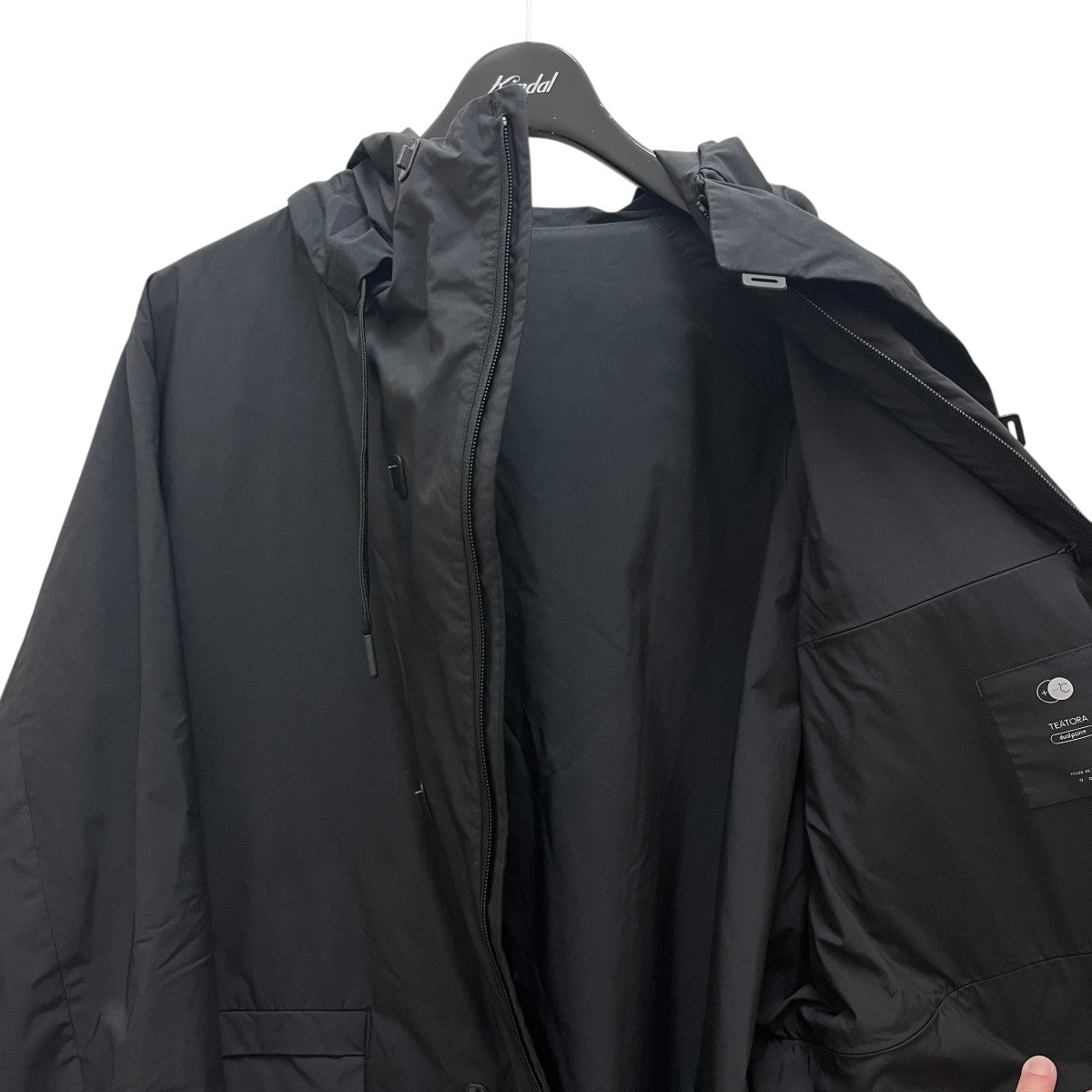 正規品　SOUVENIR HUNTER S/L DUAL POINT ブラック TEATORA(テアトラ) SOUVENIR HUNTER S L - dual point中綿ブルゾンTT