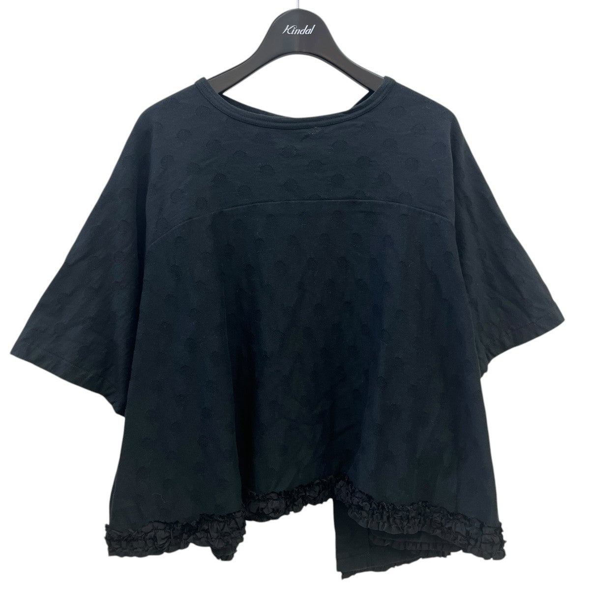 TAO COMME des GARCONS ドットジャガードブラウスTK-T015 古着・中古-1枚目のアイテム画像