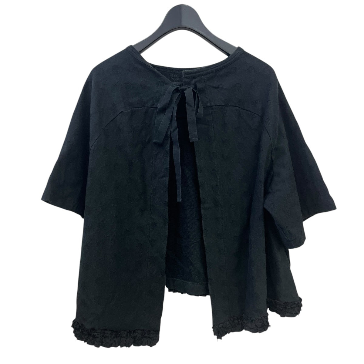 TAO COMME des GARCONS ドットジャガードブラウスTK-T015 古着・中古-2枚目のアイテム画像