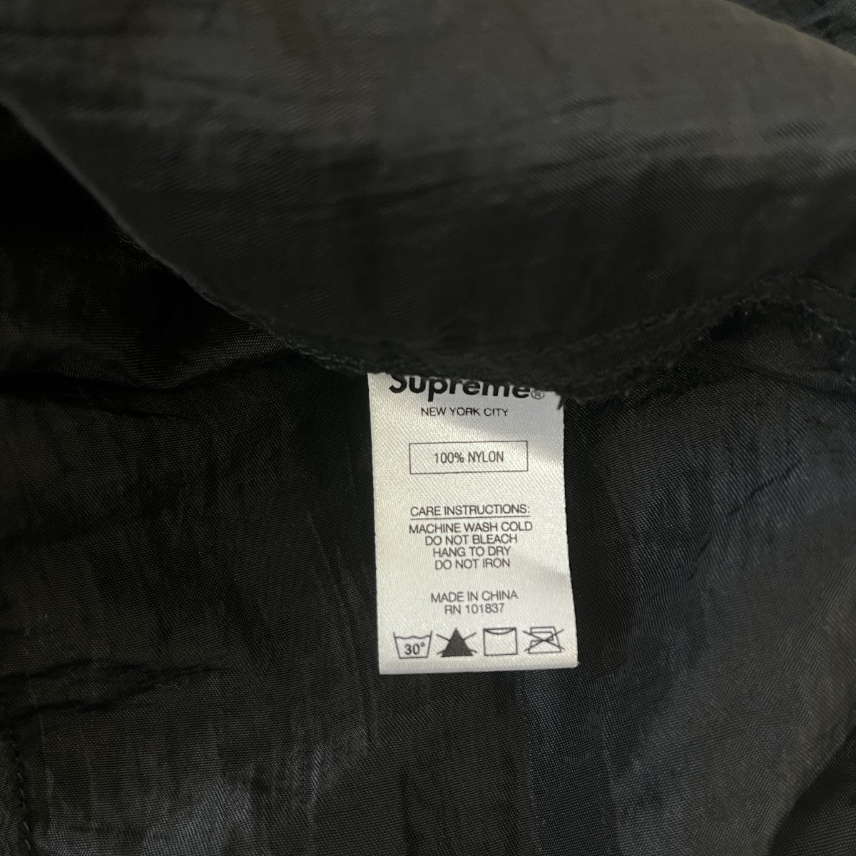 Supreme 17SS20 Skew Hooded nylonフーデッドブルゾン 古着・中古-8枚目のアイテム画像