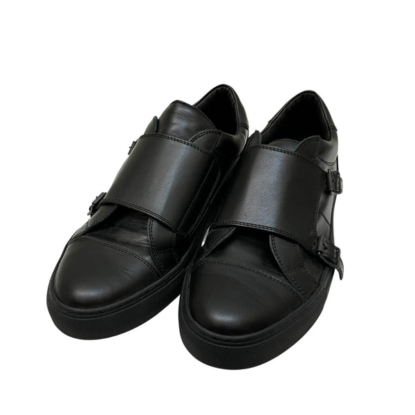 入手不可能新品、未使用solol-todopasa model (Black) Pantofola d'Oro(パントフォラドーロ)) ダブルモンクストラップレザー