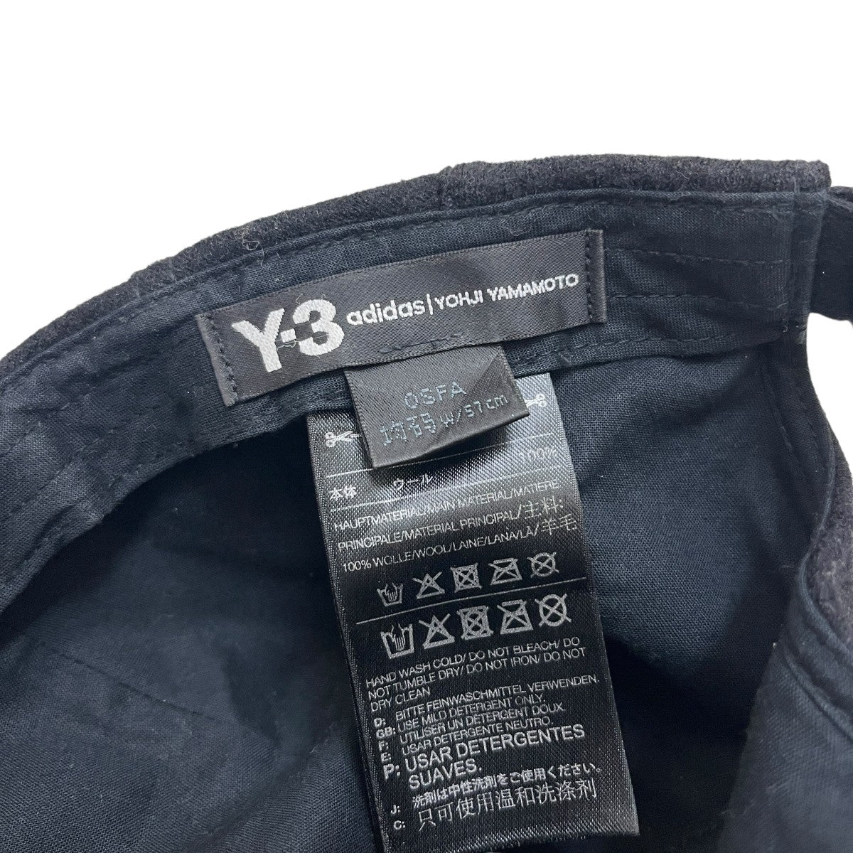 Y-3 WINTER CAPキャップDT0890 古着・中古-6枚目のアイテム画像